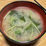 かにや - 味噌汁