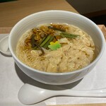 Miwa Yamamoto Oshokujidokoro - ゆば山菜にゅうめん1265円