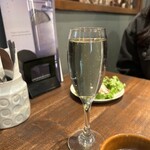 Wakabadou - ランチメニュー  グラススパークリングワイン