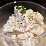 波へい - りんごとくるみの白和え