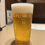 玄品 池田 ふぐ・うなぎ料理 - 生ビール