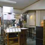 一ノ割珈琲工房　テンダラーズコーヒー - 焙煎室付近