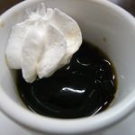 一ノ割珈琲工房　テンダラーズコーヒー - オマケのコーヒーゼリー