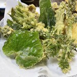 観光旅館　三頭山荘 - 山葵の葉　葉山椒　その他