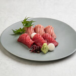 Sashimi of tuna from Nagasaki Prefecture