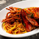 Linguine with lobster and fresh tomatoes