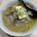 札幌本舗 - 味噌チャーシューラーメン+バター