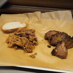 ブリューパブ センターポイント - プルドポーク ＆ビーフ ブリスケット