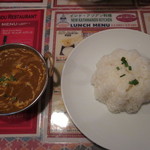 New Kathmandu kitchen Chogo - マトンカレー　withライス