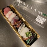 中島水産 - 天然物にぎり、1098円❣️