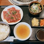 Yakiniku Onwa - ランチのカルビ定食　1780円税込