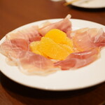 ピッツェリア レオーネ - 美生柑と生ハム