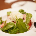 ピッツェリア レオーネ - いちごのmozzarella