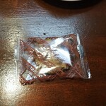 キッチン ブルー グローブ - お菓子のアップ