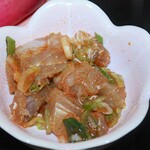 蚕室カフェ かみず - マグロ唐辛子漬け