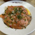 ラ・ベットラ・ダ・オチアイ - 前菜：サーモンのマリネ