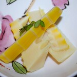 蚕室カフェ かみず - タケノコ煮物