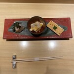 Kyou To Sushi Matsumoto - 前菜３種