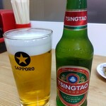中国 東北飯店 - 生ビールと青島ビール