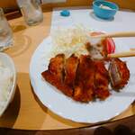 山の仙人 淳  - トンカツ定食