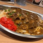 鶏Soba Toraや - 限定　牛タンさがりカレーまぜsoba