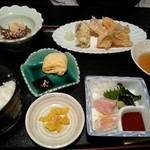 居酒屋　櫓汕 - キス天定食