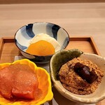 馬車道 大かわ - 甘味三種