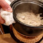 馬車道 大かわ - 新生姜と鯛のご飯