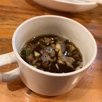 極汁美麺 umami - きのこスープ割り