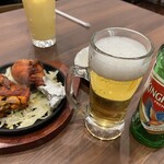 NEW TAJMAHAL EVEREST - キングフィーシャービール＆タンドリーチキン