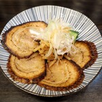 錦糸町中華そば さん式 - おつまみ 炙りチャーシュー