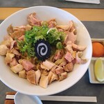 麺屋 星花灯 - 混ぜ蕎麦４弾仕込み（１口ライス付き）