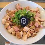 麺屋 星花灯 - 混ぜ蕎麦４弾仕込み（１口ライス付き）