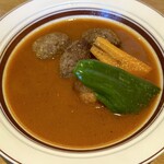 スープカレー店 34 - ラムジャムボールカレー ハーフ