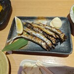 夜通し酒場 - 子持ちししゃも（490円）