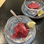 加茂川 - ビーツのアイス