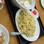台湾料理 食の味 - 塩ラーメンチャーハンセット