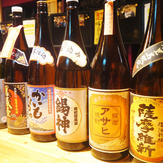 Shochu from Kagoshima Prefecture