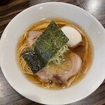 麺道 夢幻 - 鶏そば（醤油）＋味玉