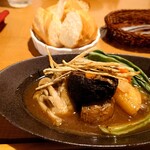 Bistro Cafe Tetsuya＋Mia madre - 鹿肉の煮込み