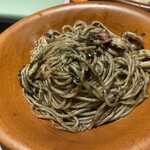 サイゼリヤ - イカの墨入りスパゲティ