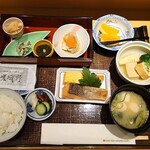 日本料理　嵯峨野 - 朝食：