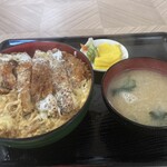 生そば 都屋 - カツ丼上1400円