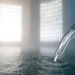 中村屋 - 朝日が気持ちいいお風呂です