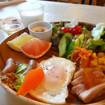 中村屋 - 朝ご飯、朝からたっぷり！