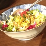 Organic & Music. Com.cafe.音倉 - ユッケアボカド風丼ぶり