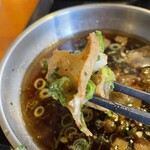 実咲庵 - 油かす♫ヽ(゜∇゜ヽ)♪