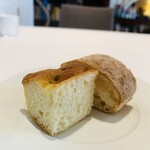 オステリア バッコ - ②【パン】
            フォカッチャ、バケット