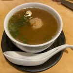 Exquisite! Golden chicken soup (Japanese style)