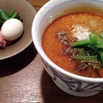 ブラザー軒 - 担々麺と、追加で盛り合わせ皿